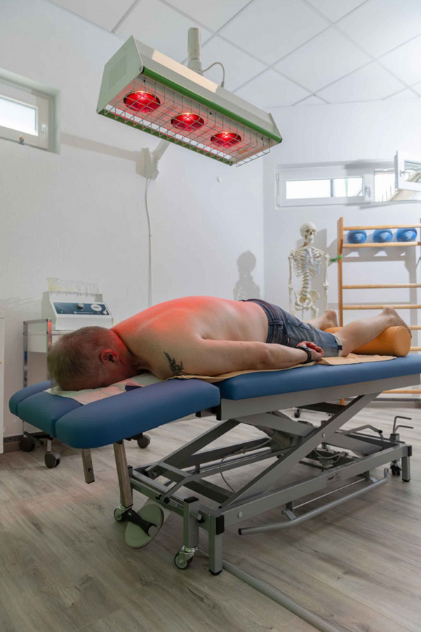 Wärmetherapie/ Heißlufttherapie